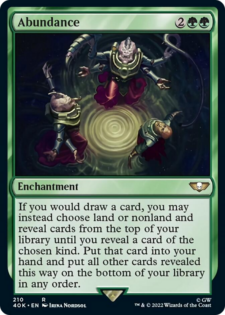 Abundance [Warhammer 40,000] - Magic: The Gathering - Card Brawlers | Quebec | Canada |