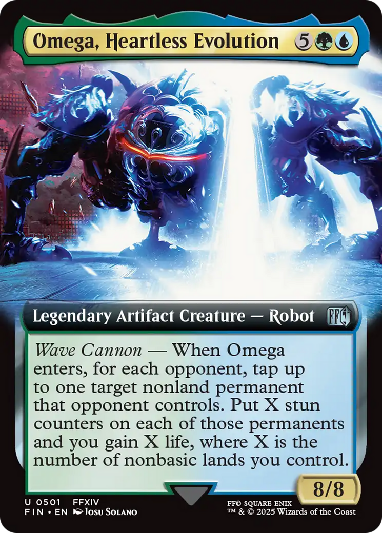 Omega, Heartless Evolution (Extended Art) [FINAL FANTASY] - Magic: The Gathering - Card Brawlers | Quebec | Canada |