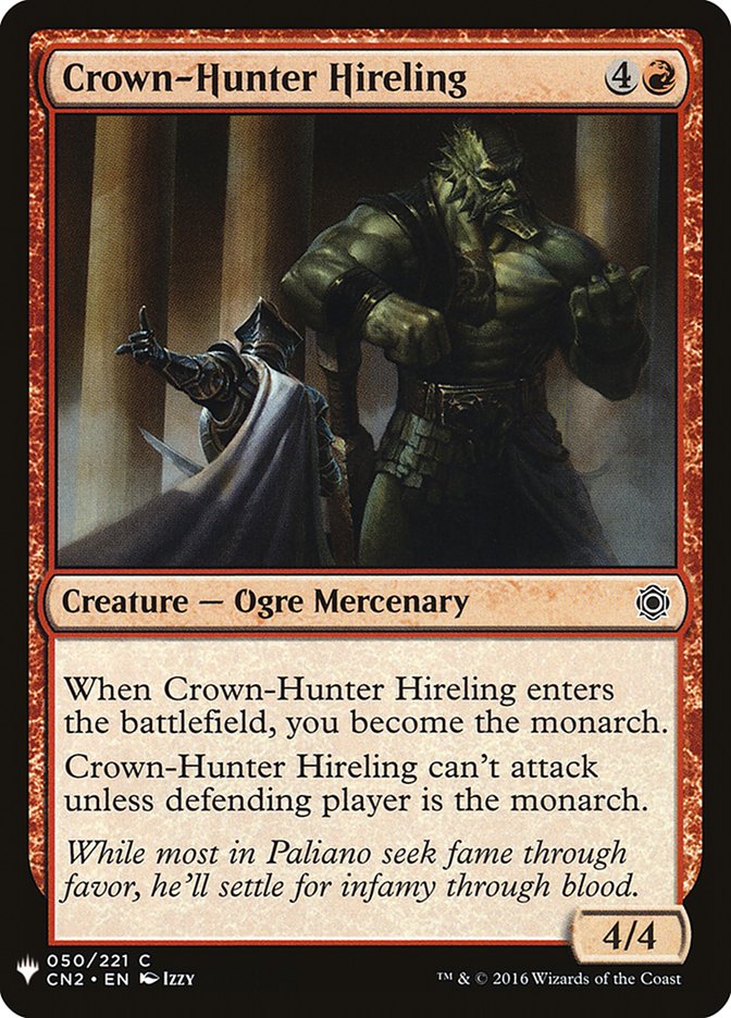 Crown-Hunter Hireling [Mystery Booster] - Magic: The Gathering - Card Brawlers | Quebec | Canada |