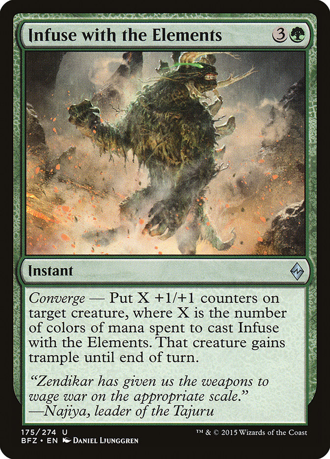 Infuse with the Elements [Battle for Zendikar] - Magic: The Gathering - Card Brawlers | Quebec | Canada |