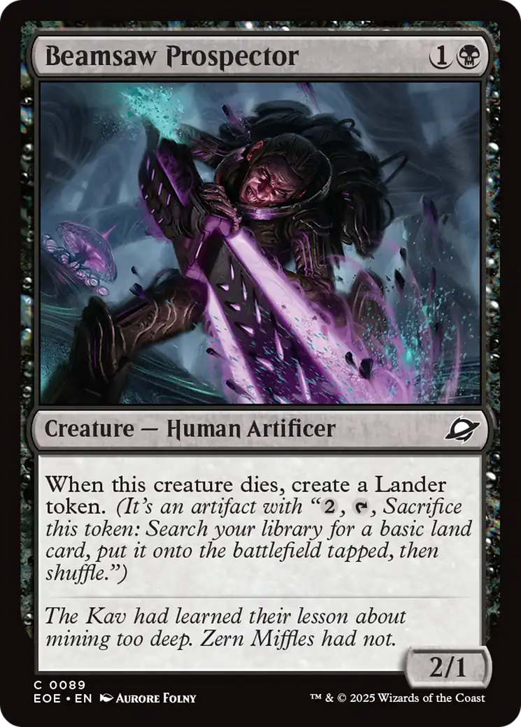 Beamsaw Prospector [Edge of Eternities] - Magic: The Gathering - Card Brawlers | Quebec | Canada |