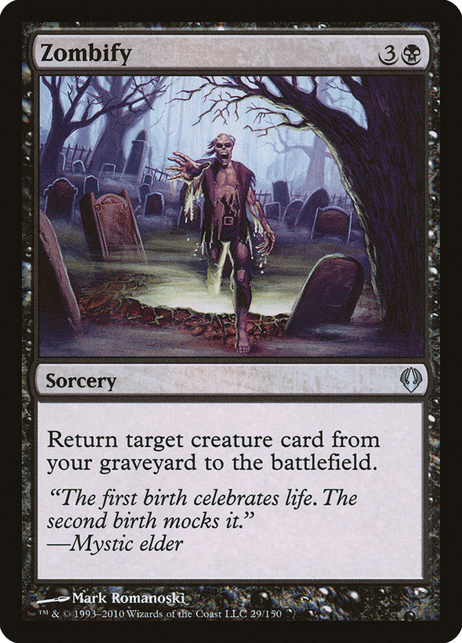 Zombify [Archenemy] - Magic: The Gathering - Card Brawlers | Quebec | Canada |