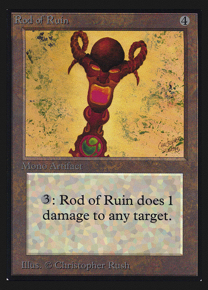 Rod of Ruin [Collectors' Edition] - Magic: The Gathering - Card Brawlers | Quebec | Canada |
