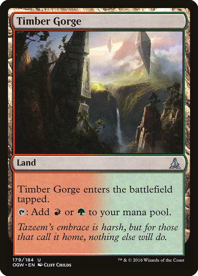 Timber Gorge [Oath of the Gatewatch] - Magic: The Gathering - Card Brawlers | Quebec | Canada |