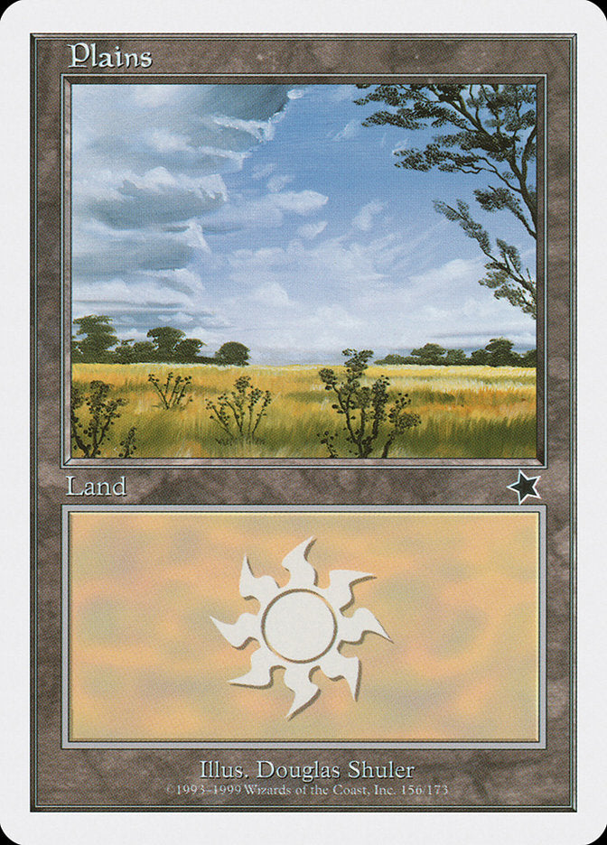 Plains (156) [Starter 1999] - Magic: The Gathering - Card Brawlers | Quebec | Canada |