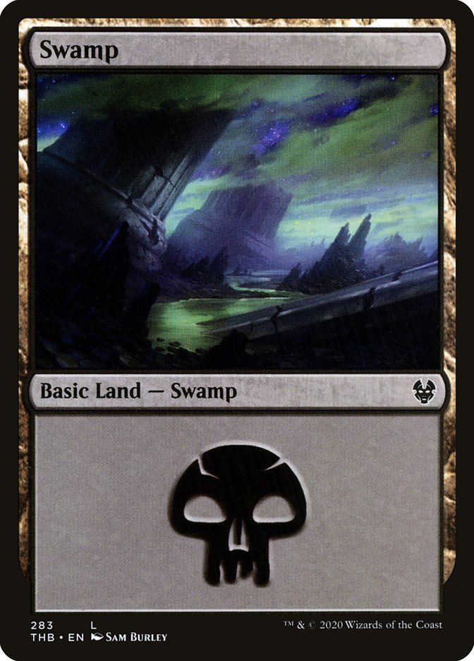 Swamp (283) [Theros Beyond Death] - Magic: The Gathering - Card Brawlers | Quebec | Canada |