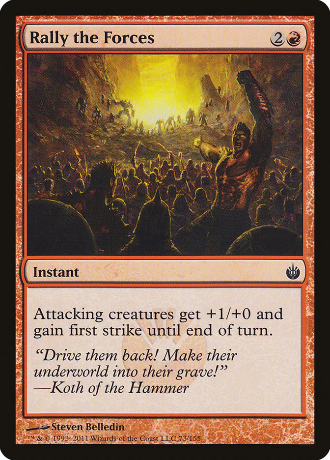 Rally the Forces [Mirrodin Besieged] - Magic: The Gathering - Card Brawlers | Quebec | Canada |