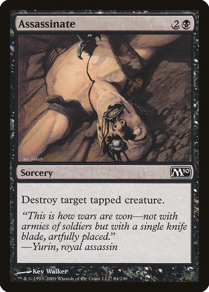 Assassinate [Magic 2010] - Magic: The Gathering - Card Brawlers | Quebec | Canada |