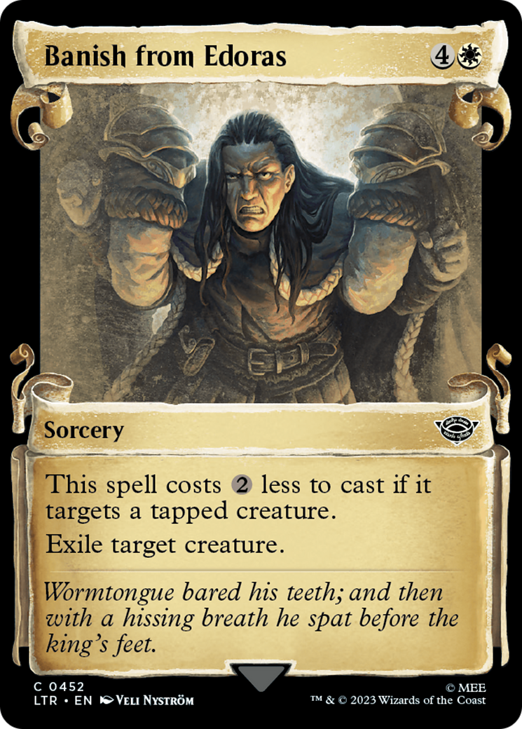Banish from Edoras [The Lord of the Rings: Tales of Middle-Earth Showcase Scrolls] - Magic: The Gathering - Card Brawlers | Quebec | Canada |