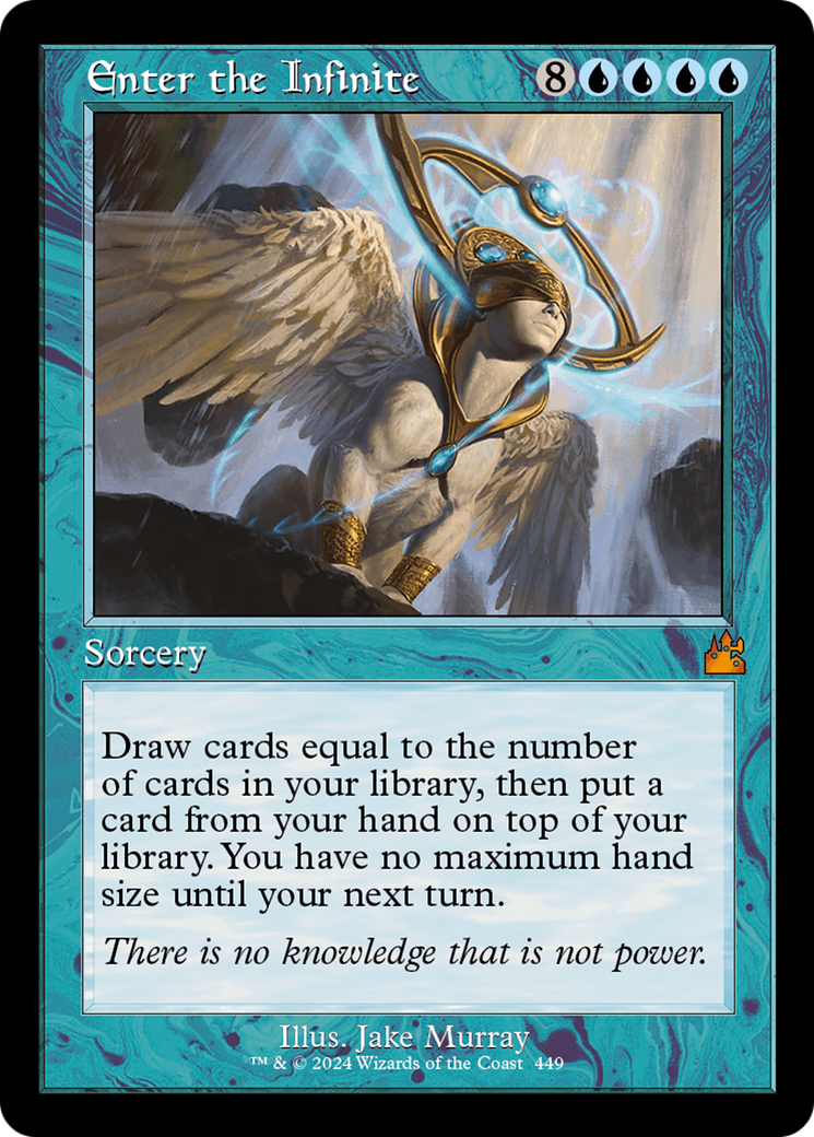 Enter the Infinite (Retro Frame) [Ravnica Remastered] - Magic: The Gathering - Card Brawlers | Quebec | Canada |