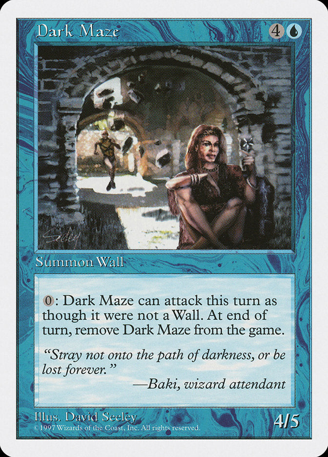 Dark Maze [Fifth Edition] - Magic: The Gathering - Card Brawlers | Quebec | Canada |