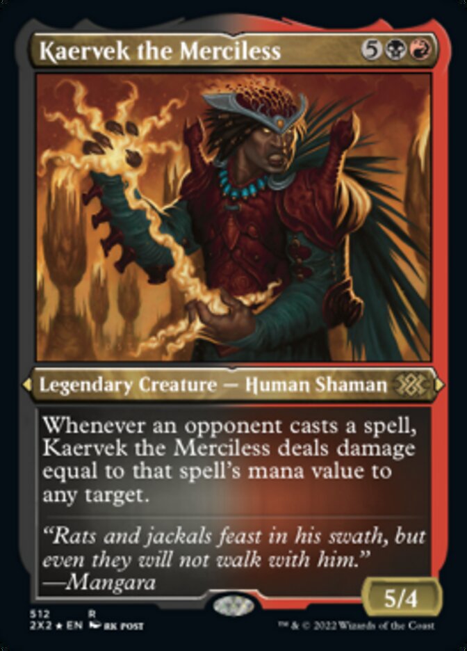 Kaervek the Merciless (Foil Etched) [Double Masters 2022] - Magic: The Gathering - Card Brawlers | Quebec | Canada |
