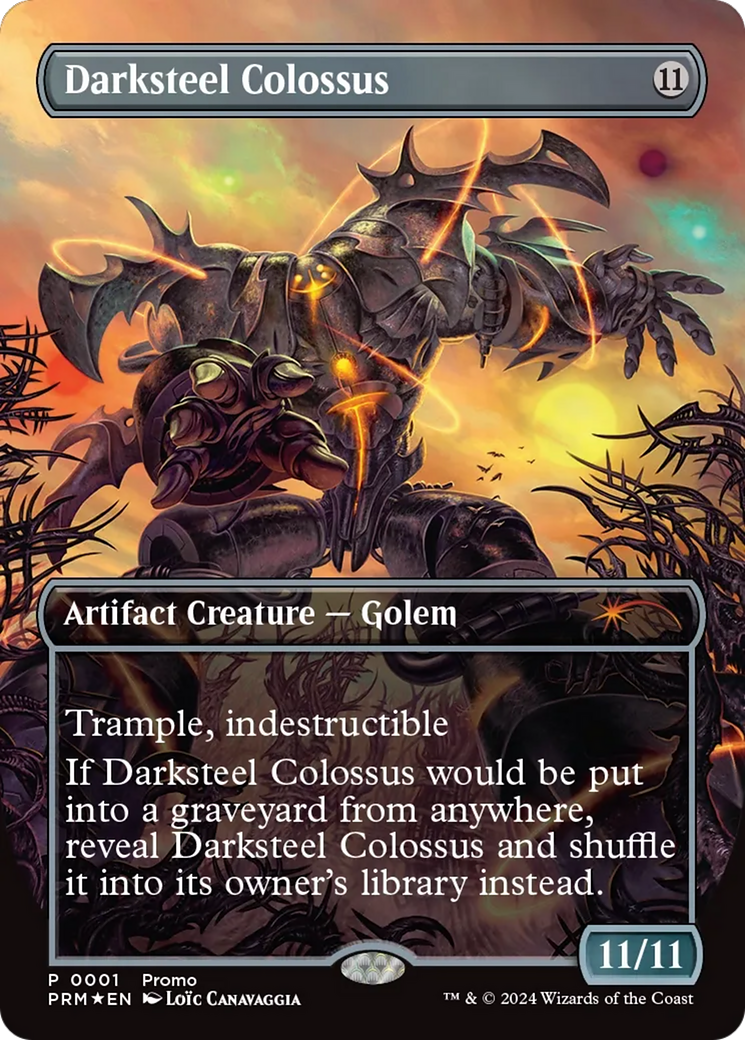 Darksteel Colossus [Wizards Play Network 2024] - Magic: The Gathering - Card Brawlers | Quebec | Canada |