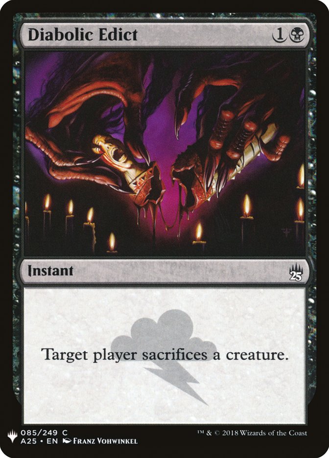Diabolic Edict [Mystery Booster] - Magic: The Gathering - Card Brawlers | Quebec | Canada |
