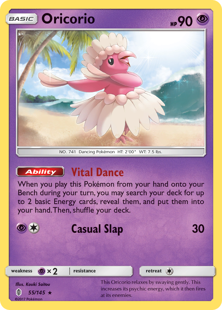 Oricorio (55/145) [Sun & Moon: Guardians Rising] - Pokémon - Card Brawlers | Quebec | Canada |