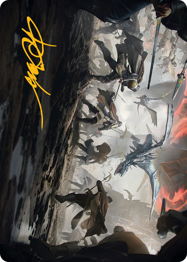 Invasion of Dominaria Art Card (Gold-Stamped Signature) [March of the Machine Art Series] - Magic: The Gathering - Card Brawlers | Quebec | Canada |