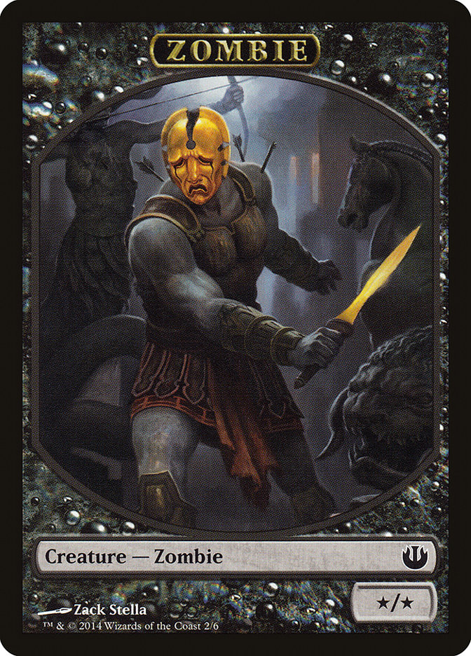 Zombie Token [Journey into Nyx Tokens] - Magic: The Gathering - Card Brawlers | Quebec | Canada |
