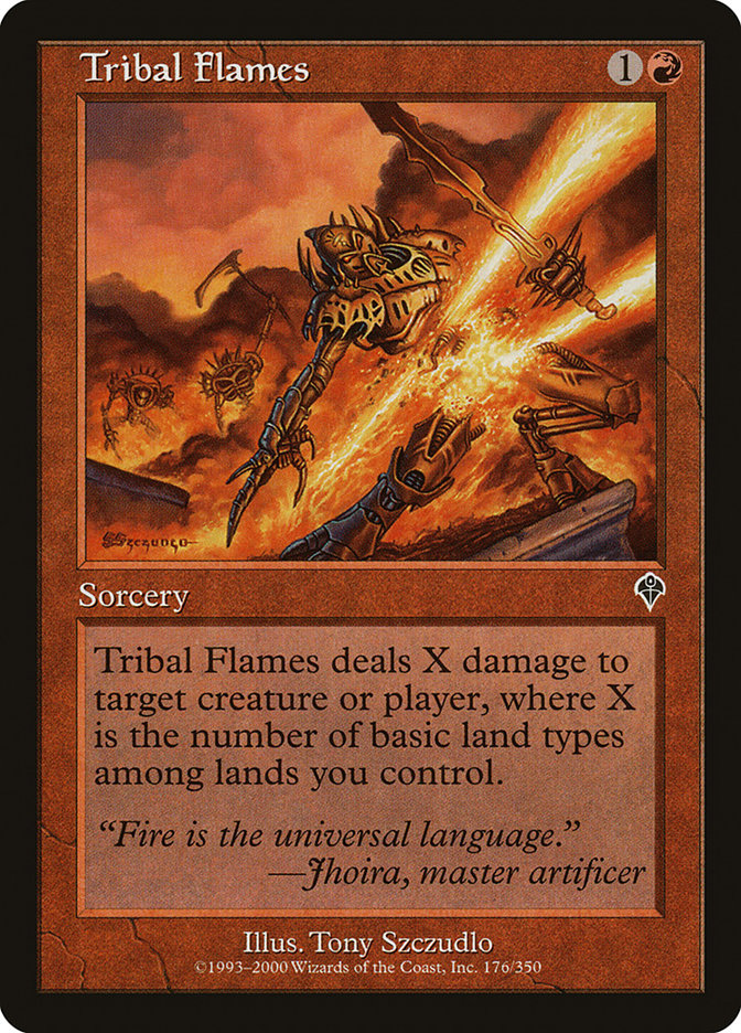 Tribal Flames [Invasion] - Magic: The Gathering - Card Brawlers | Quebec | Canada |