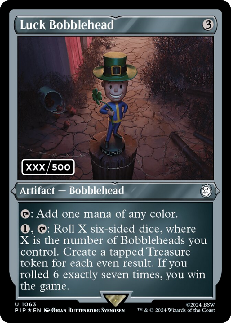 Luck Bobblehead (Serial Numbered) [Fallout] - Magic: The Gathering - Card Brawlers | Quebec | Canada |