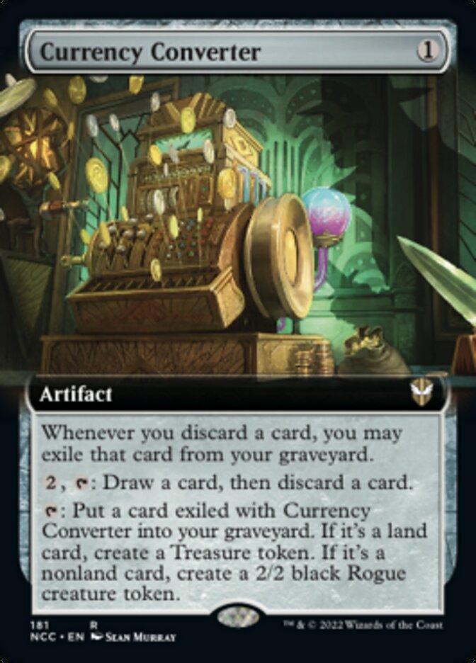Currency Converter (Extended Art) [Streets of New Capenna Commander] - Magic: The Gathering - Card Brawlers | Quebec | Canada |