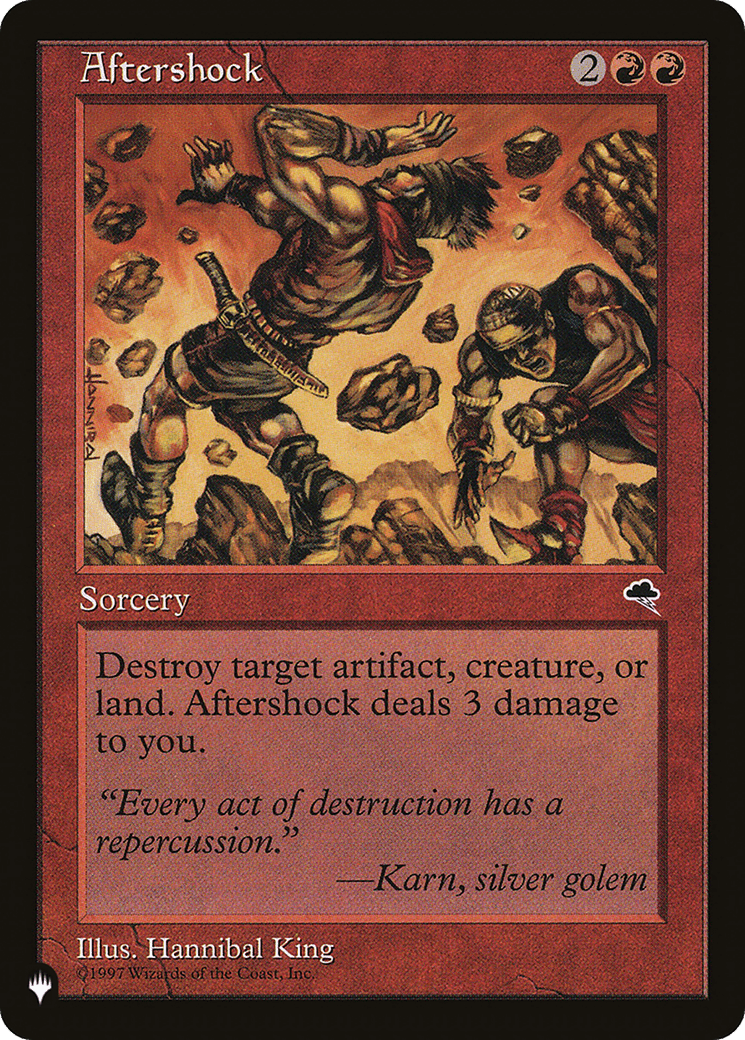 Aftershock [The List] - Card Brawlers