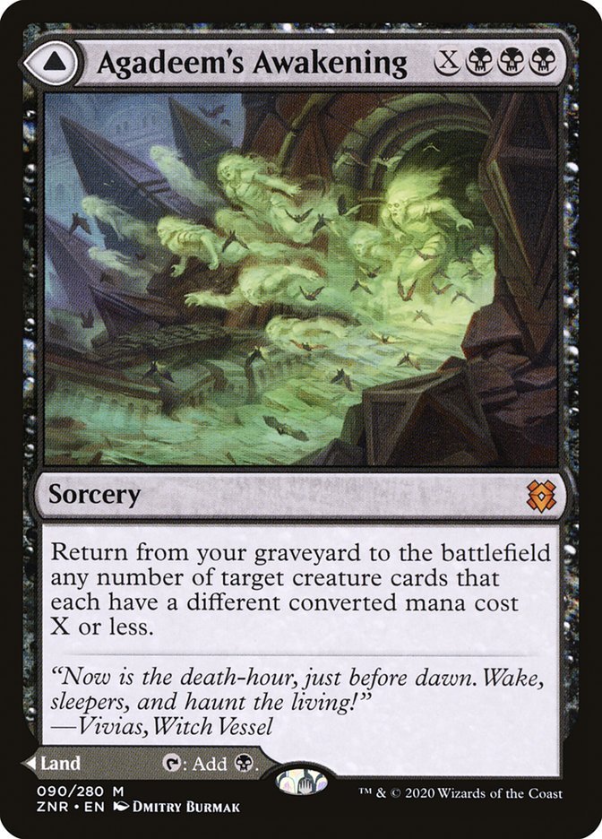 Agadeem's Awakening // Agadeem, the Undercrypt [Zendikar Rising] - Card Brawlers