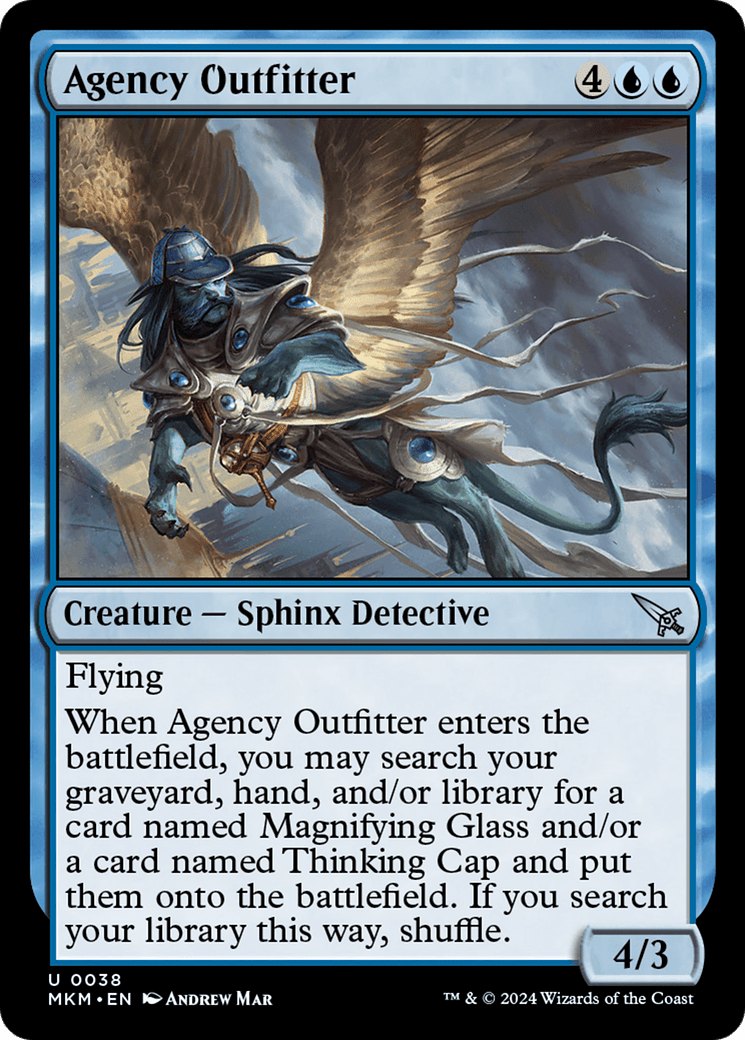 Agency Outfitter [Murders at Karlov Manor] - Card Brawlers