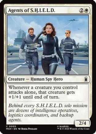 Agents of S.H.I.E.L.D. (MSH-005) - Marvel Super Heroes - Card Brawlers