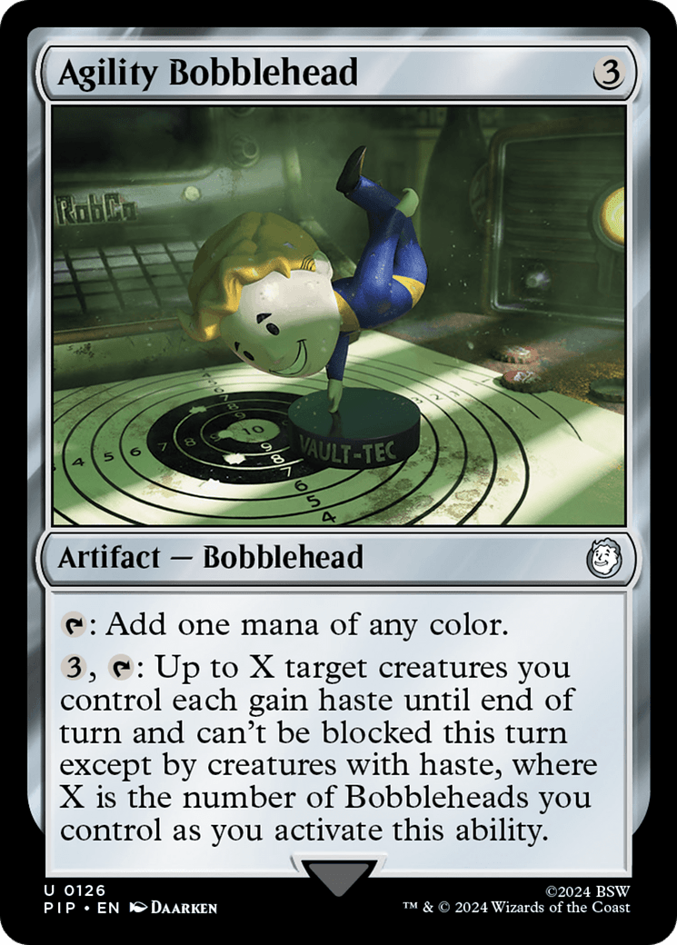 Agility Bobblehead [Fallout] - Card Brawlers