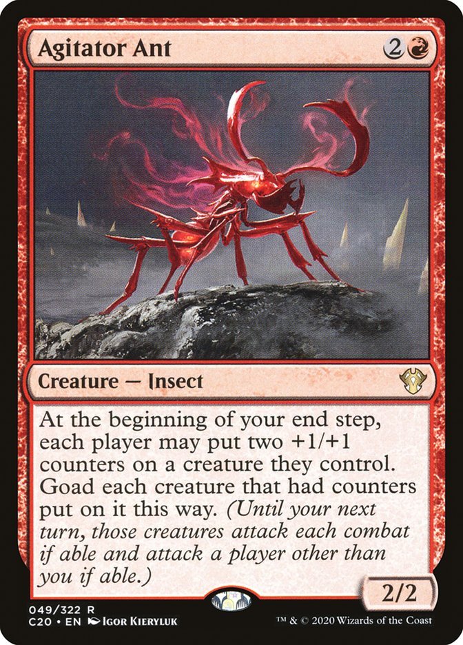 Agitator Ant [Commander 2020] - Card Brawlers