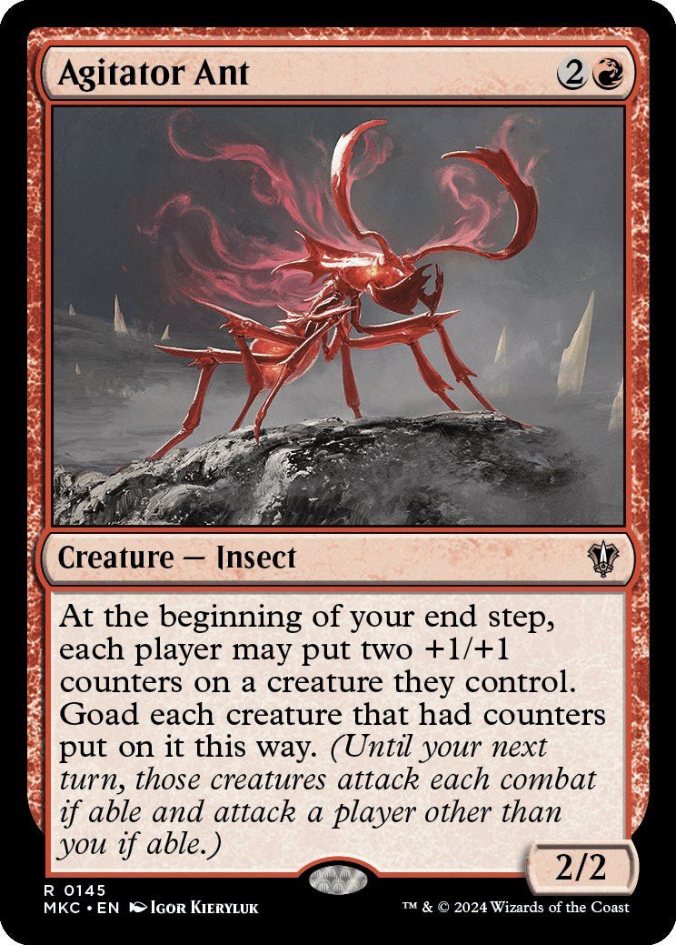 Agitator Ant [Murders at Karlov Manor Commander] - Card Brawlers