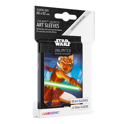 Star Wars: Unlimited Art Sleeves: Ahsoka Tano - Gamegenic - Card Brawlers | Quebec | Canada |