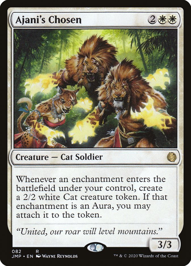 Ajani's Chosen [Jumpstart] - Card Brawlers