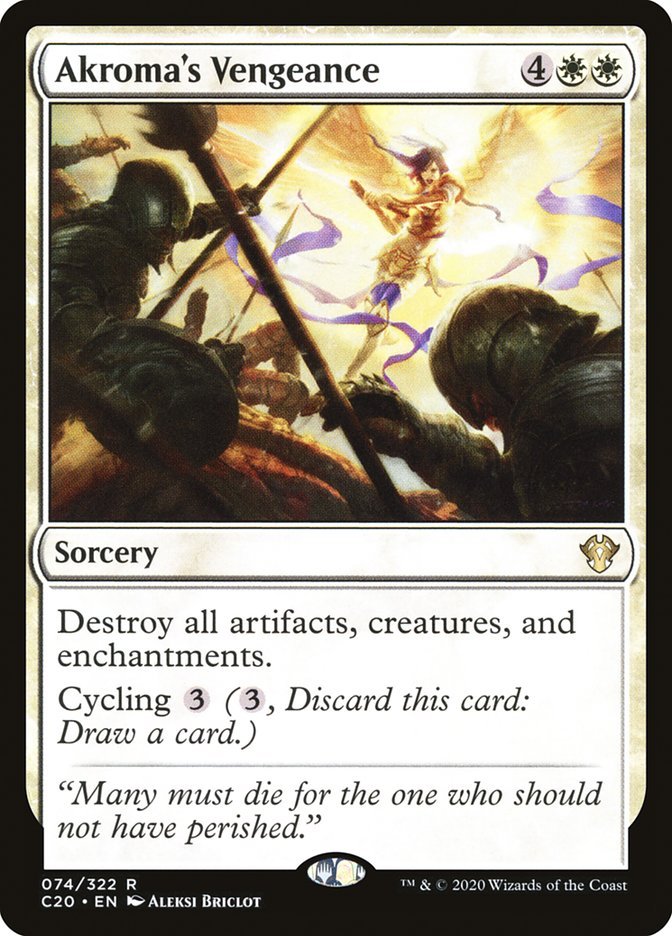 Akroma's Vengeance [Commander 2020] - Card Brawlers