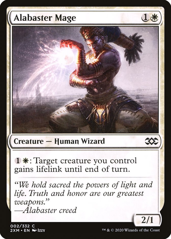 Alabaster Mage [Double Masters] - Card Brawlers