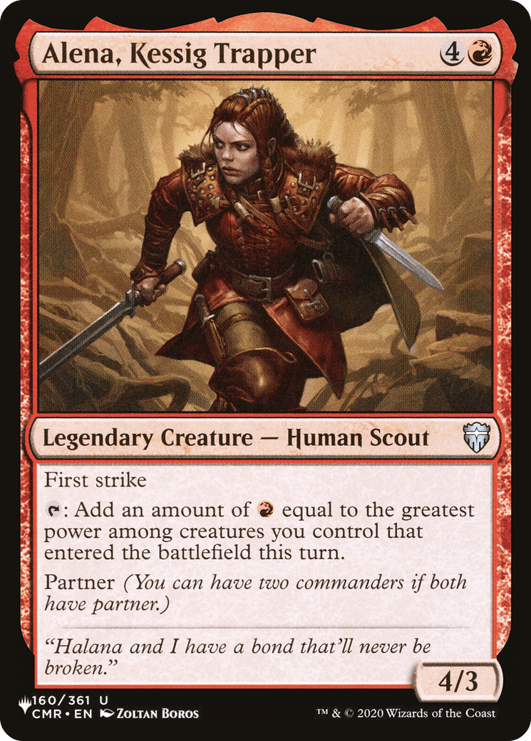 Alena, Kessig Trapper [The List] - Card Brawlers