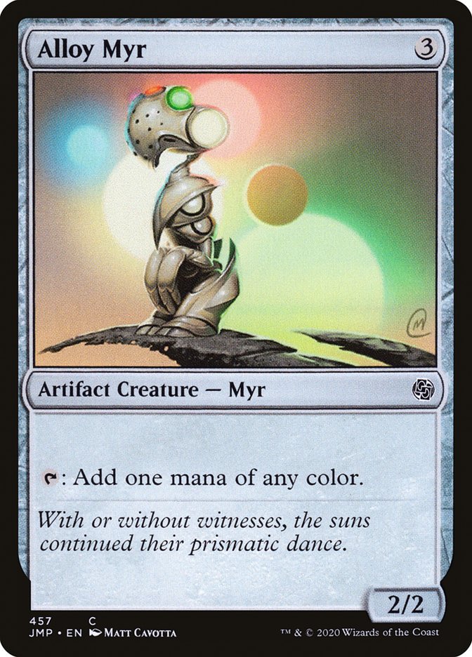 Alloy Myr [Jumpstart] - Card Brawlers
