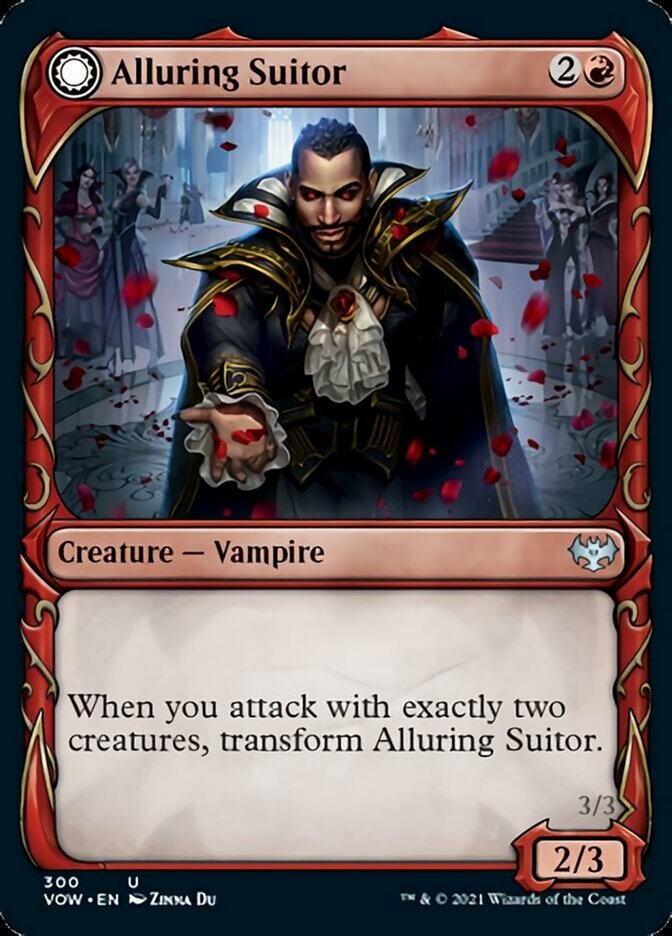 Alluring Suitor // Deadly Dancer (Showcase Fang Frame) [Innistrad: Crimson Vow] - Card Brawlers