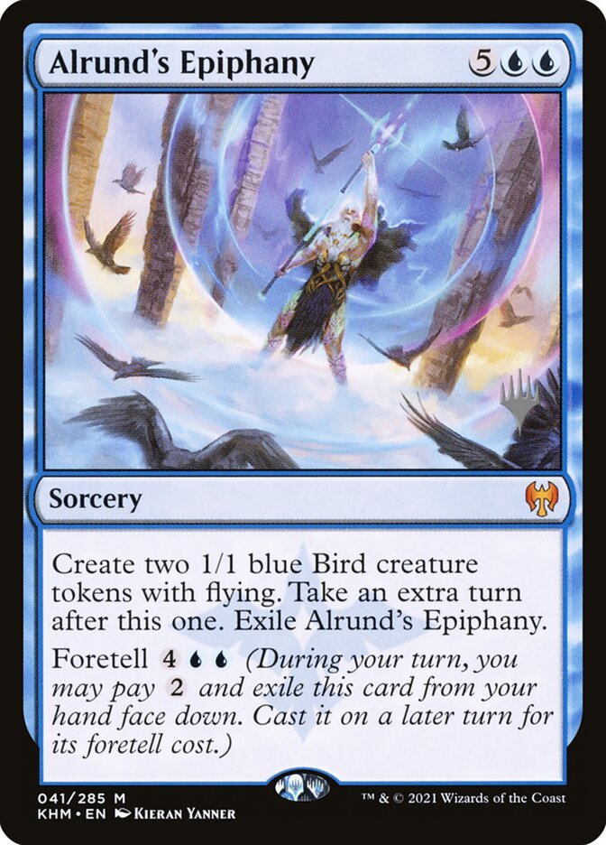 Alrund's Epiphany (Promo Pack) [Kaldheim Promos] - Card Brawlers