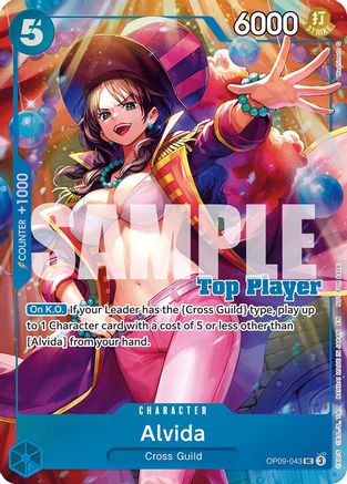Alvida (CS 25-26 Top Player Pack Vol. 2) (OP09-043) - One Piece Promotion Cards Foil - Card Brawlers