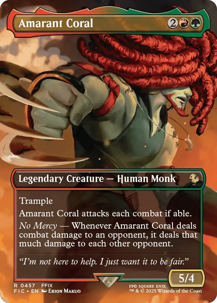 Amarant Coral (Borderless) [FINAL FANTASY Commander] - Card Brawlers