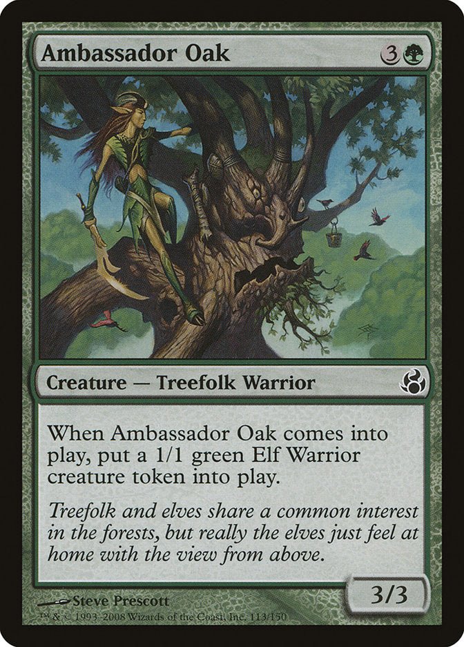 Ambassador Oak (Oversized) [Oversize Cards] - Card Brawlers