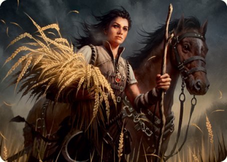 Ambitious Farmhand Art Card [Innistrad: Midnight Hunt Art Series] - Card Brawlers