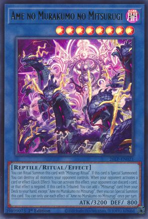 Ame no Murakumo no Mitsurugi (26LP-EN021) - Limited Pack World Championship 2026 1st Edition - Card Brawlers