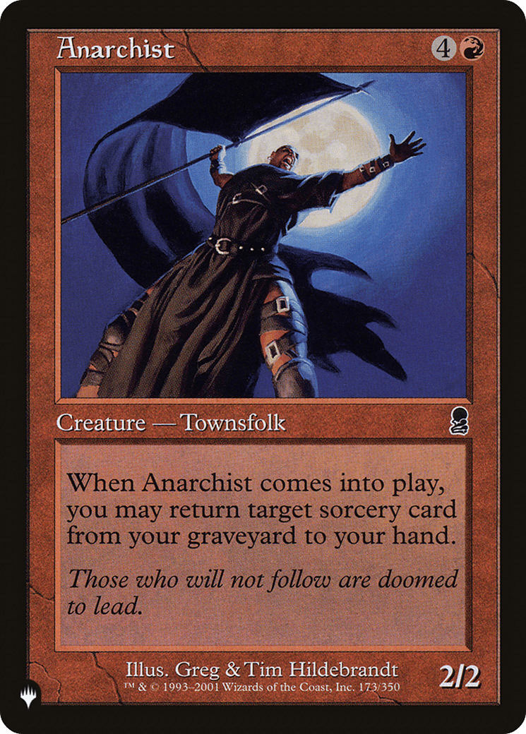Anarchist [The List] - Card Brawlers