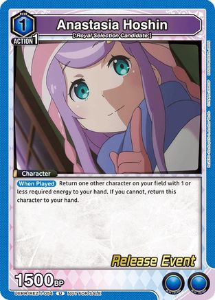 Anastasia Hoshin (UEPR/REZ-1-054) - UE24BT ReZERO Starting Life in Another World Release Event Cards - Card Brawlers