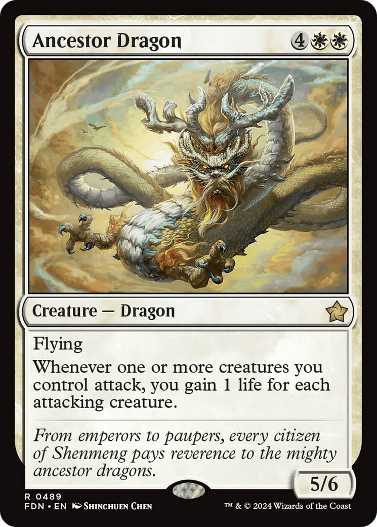 Ancestor Dragon [Foundations] - Card Brawlers