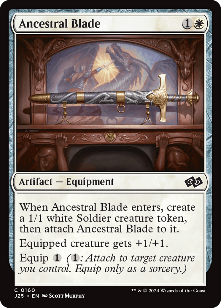 Ancestral Blade [Foundations Jumpstart] - Card Brawlers