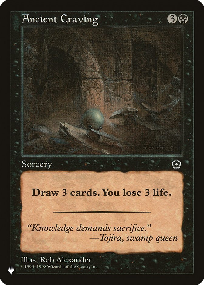 Ancient Craving [The List] - Card Brawlers