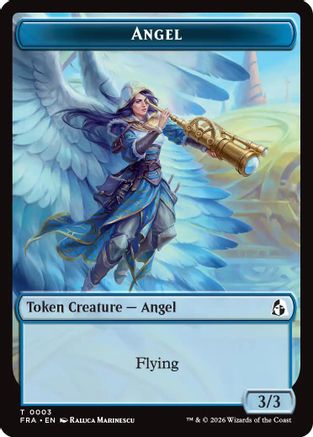 Angel (0003) // Beast Double-Sided Token (FRA-3 // 8) - Reality Fracture - Card Brawlers